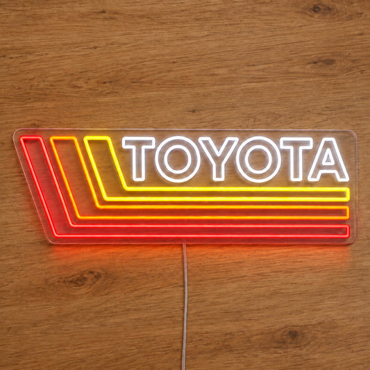Toyota Retro Land Cruiser LED Neon Sign product photo 2