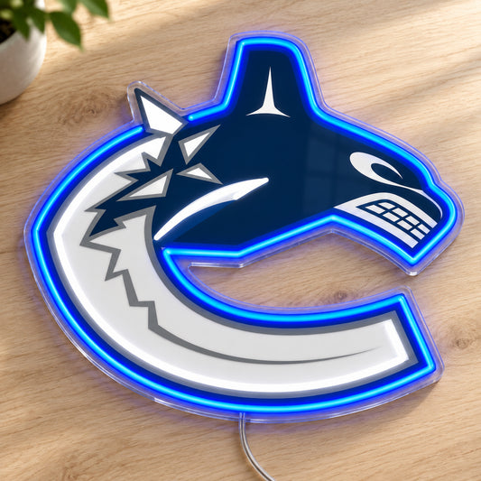 Vancouver Canucks LED Neon Sign product photo 2