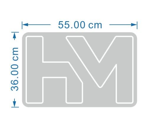 Custom Design - HM - Neon Lanes