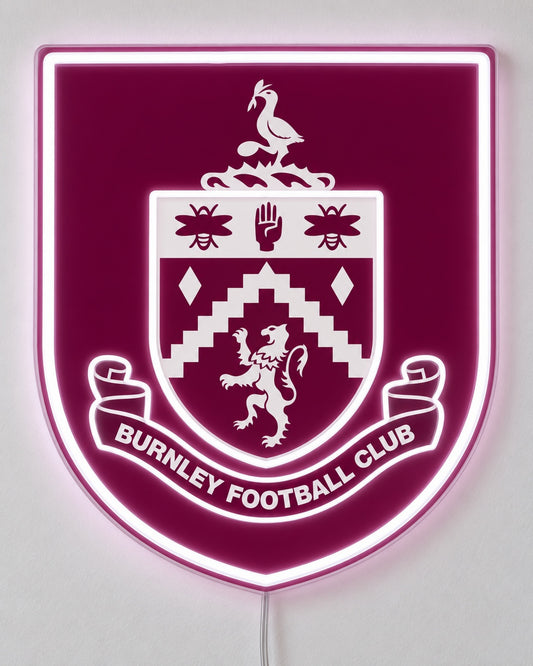Burnley LED Neon Sign, wall mounted