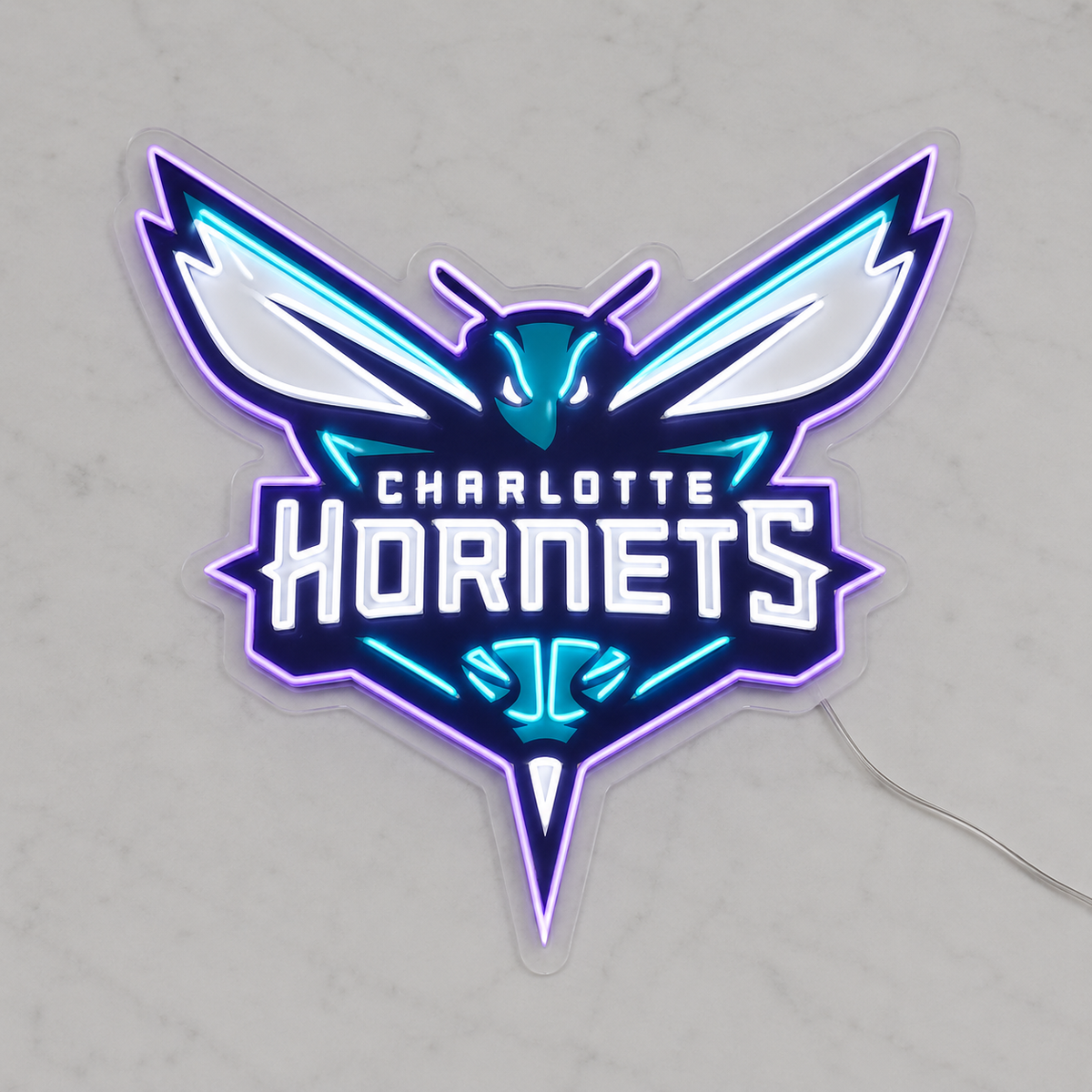 Charlotte Hornets LED Neon Sign