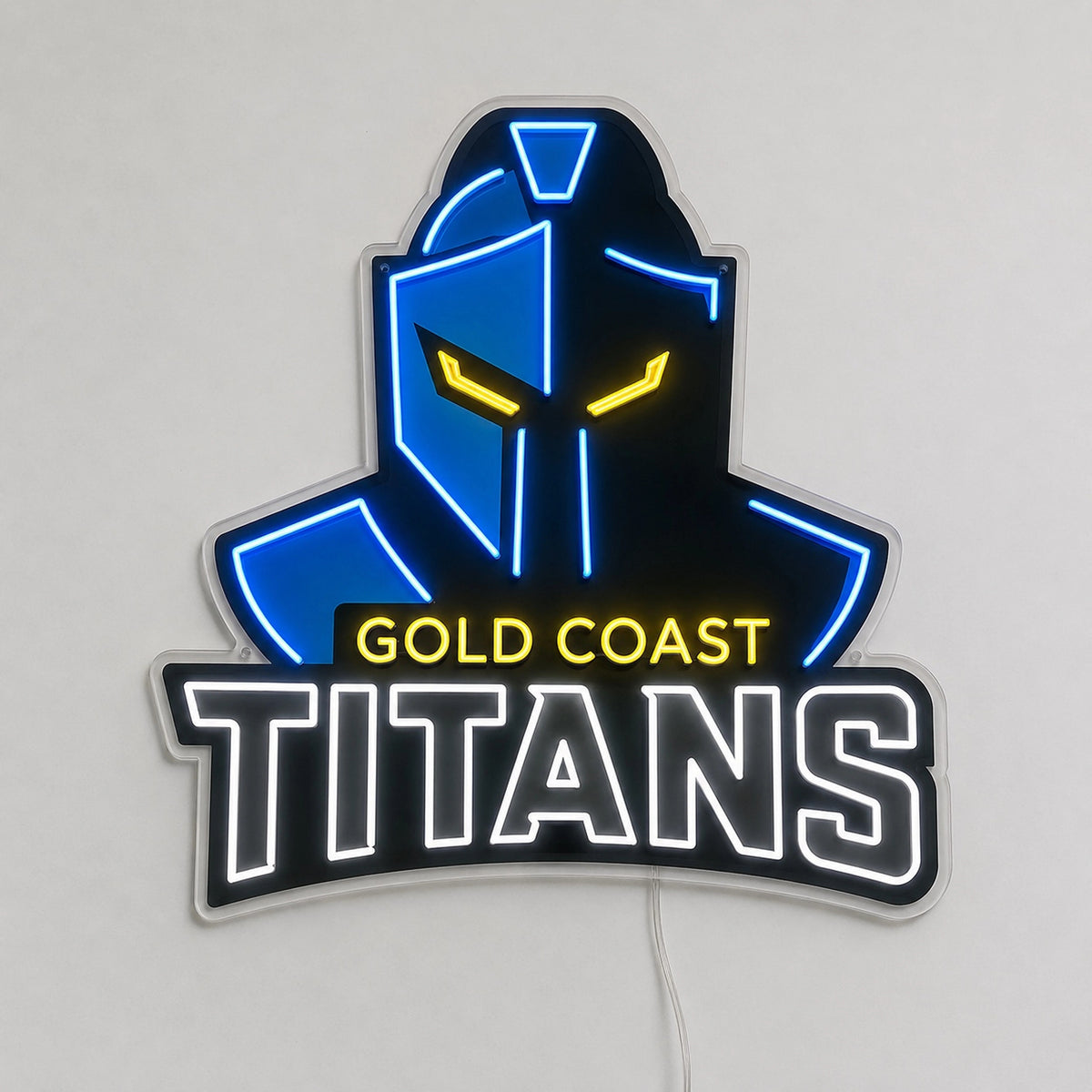 Gold Coast Titans LED Neon Sign product photo 1