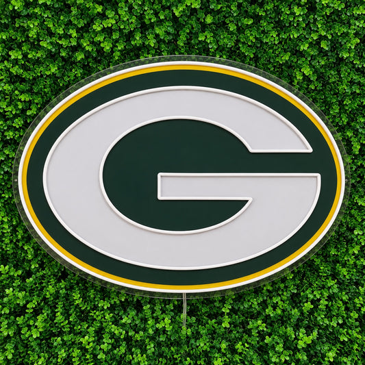 Green Bay Packers LED Neon Sign product photo 2
