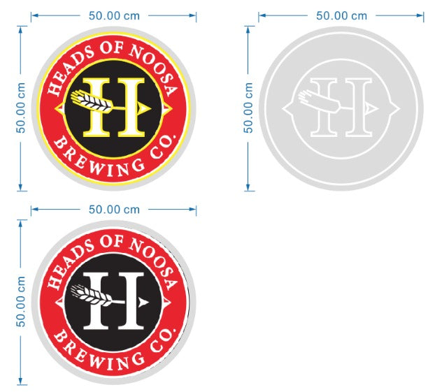 Custom Design: Heads of Noosa Brewing Co