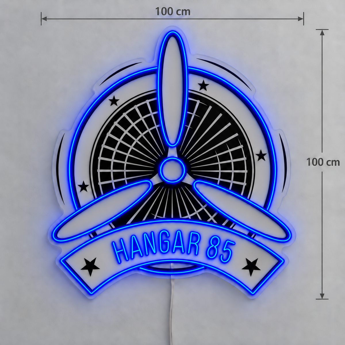 Custom design: Hangar 85
