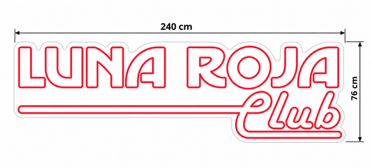 Custom design: Luna Roja Club