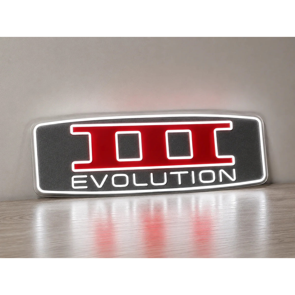 Lancer Evolution III LED Neon Sign emblem product photo 1