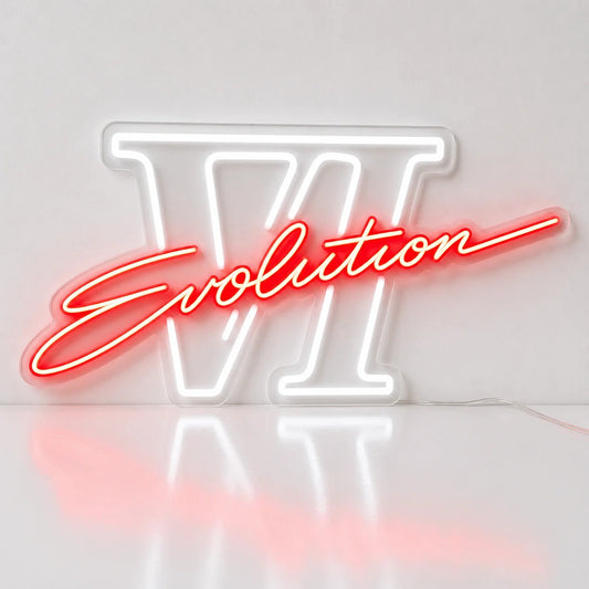 Mitsubishi Lancer Evolution VI LED Neon Sign product photo 1