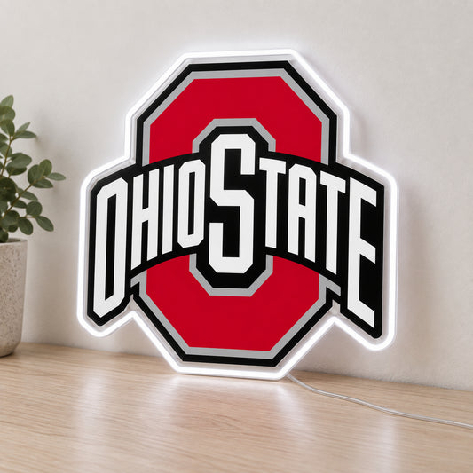 Ohio State LED Neon Sign product photo 2