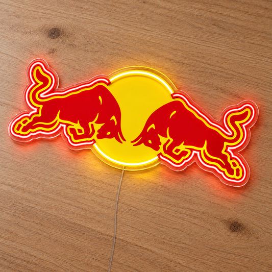Red Bull Racing F1 LED Neon Sign product photo 2