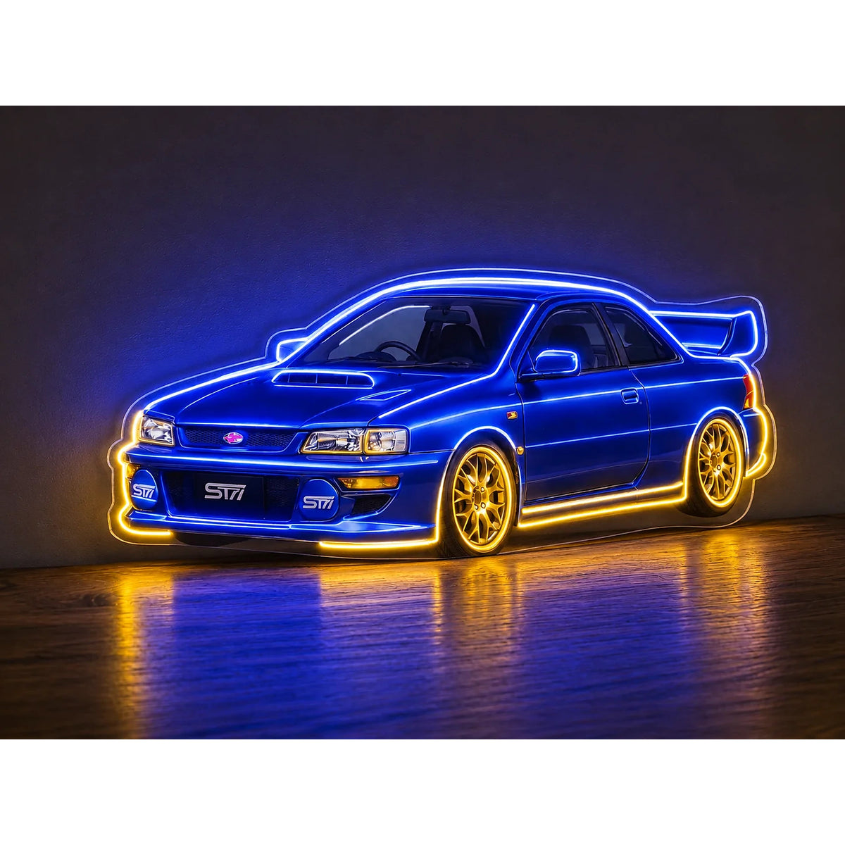 Subaru WRX LED Neon Sign product photo 1