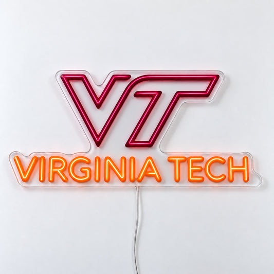 Virginia Tech Hokies LED Neon Sign product photo 1