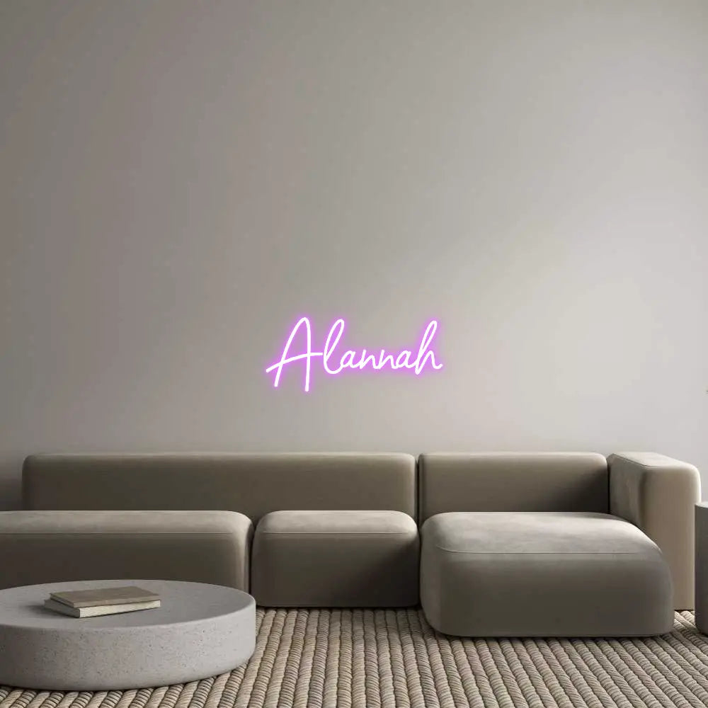 Custom Design: Alannah - Neon Lanes