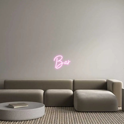 Custom Design: Bar - Neon Lanes
