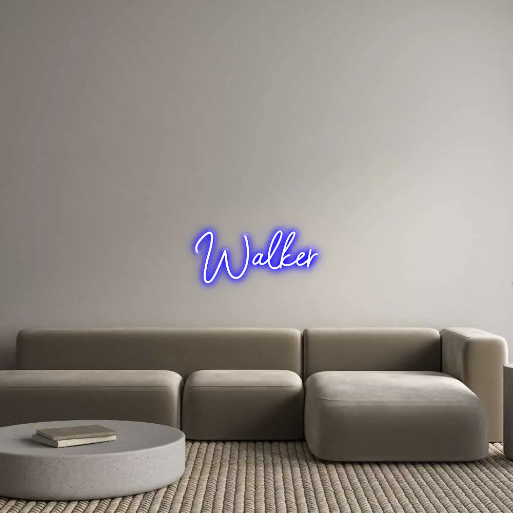 Custom Design: Walker - Neon Lanes
